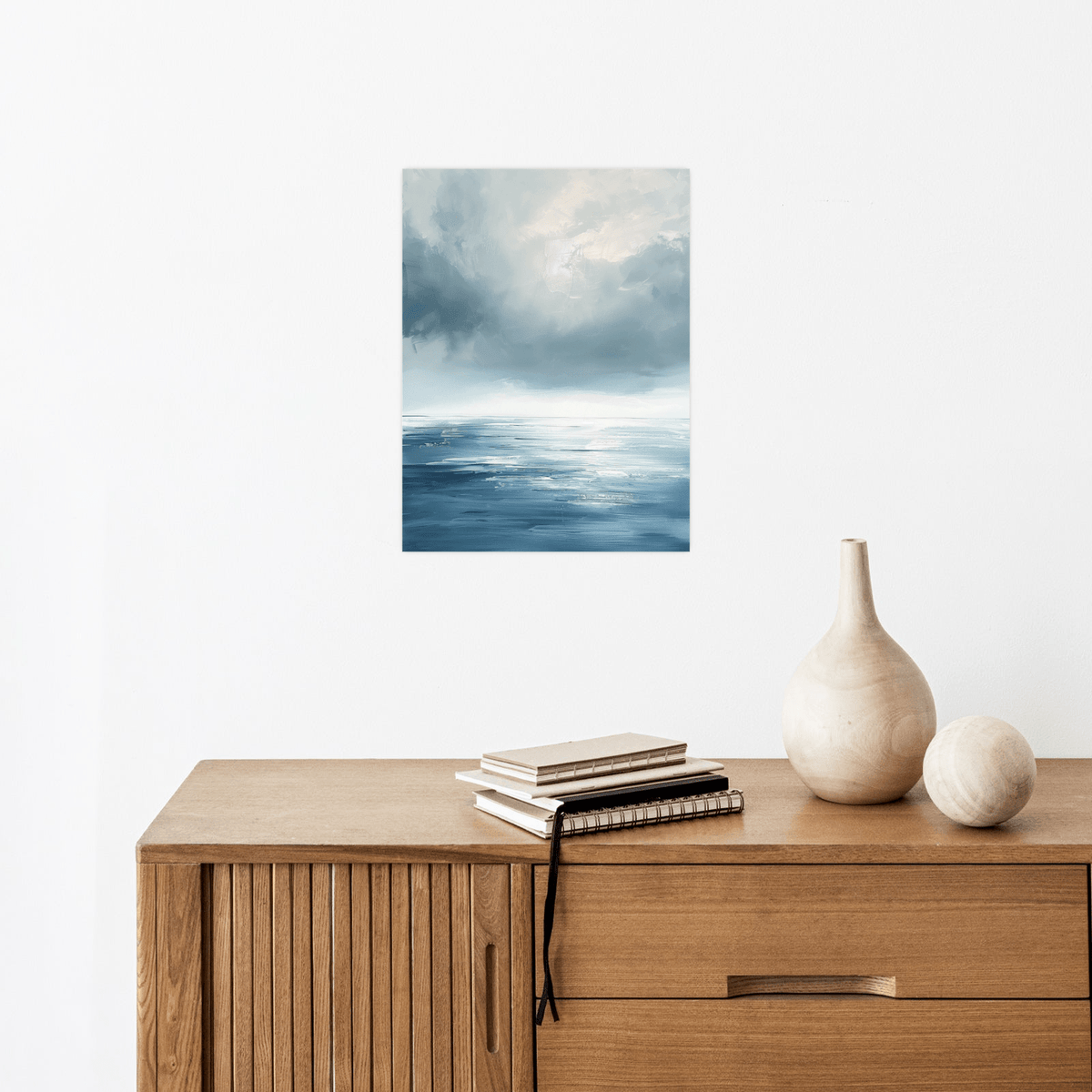 Horizon over sea - ArtDeco Canvas