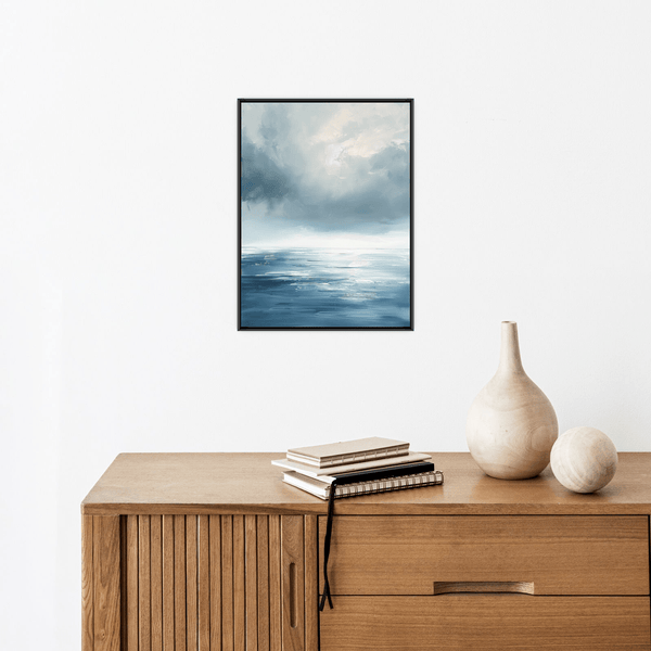 Horizon over sea - ArtDeco Canvas