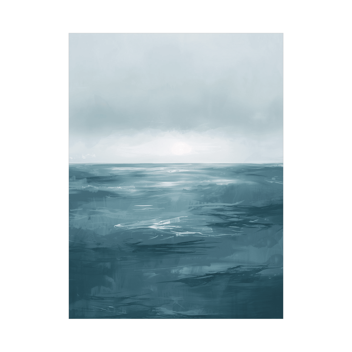 Horizon over sea ll - ArtDeco Canvas