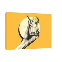 Hot summer lemonade - ArtDeco Canvas