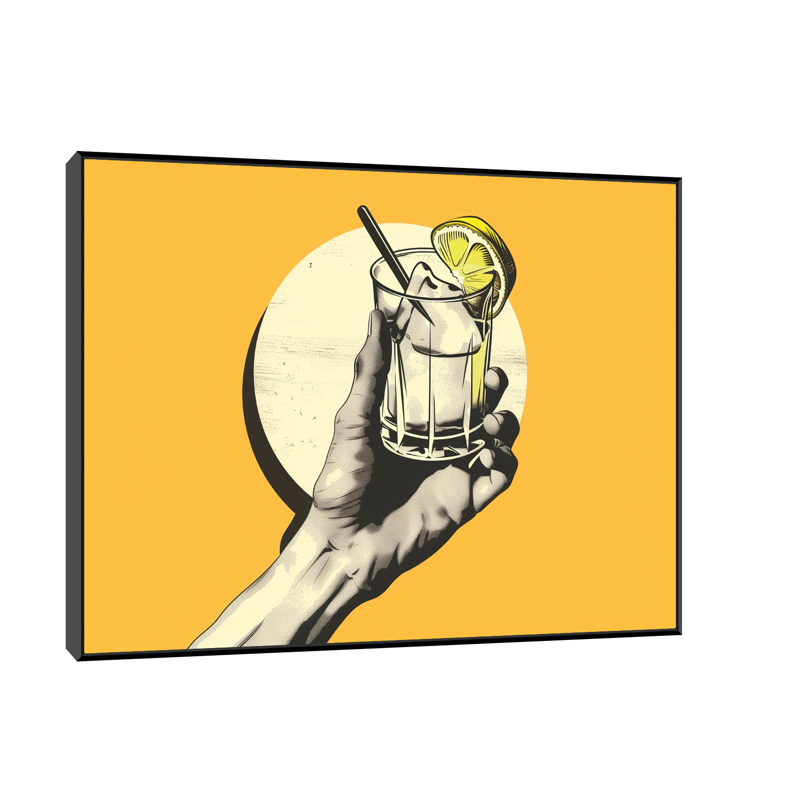 Hot summer lemonade
