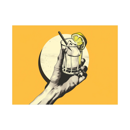 Hot summer lemonade