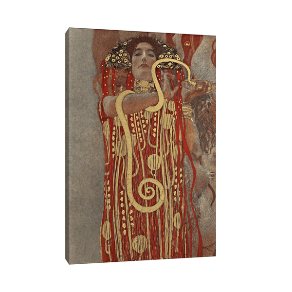 Hygieia, Gustav Klimt - ArtDeco Canvas