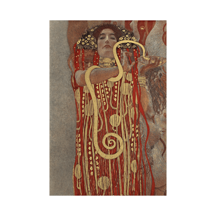 Hygieia, Gustav Klimt - ArtDeco Canvas