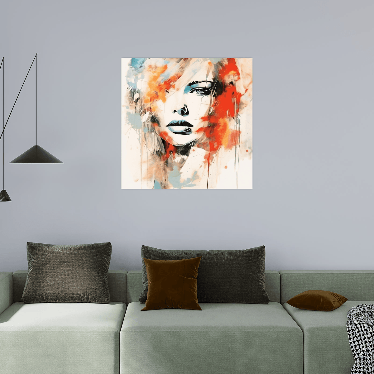 Ice cold look - ArtDeco Canvas