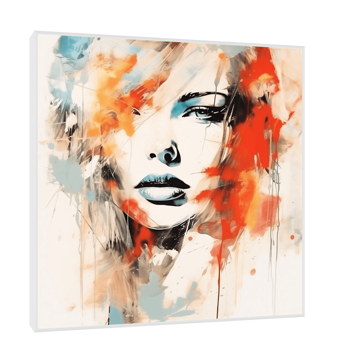 Ice cold look - ArtDeco Canvas