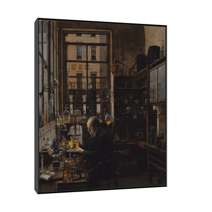 In the Laboratory, Henry Alexander - ArtDeco Canvas