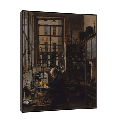 In the Laboratory, Henry Alexander - ArtDeco Canvas