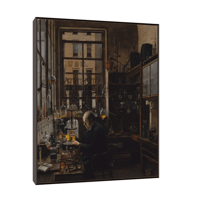 In the Laboratory, Henry Alexander - ArtDeco Canvas