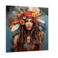 Indian princess - ArtDeco Canvas