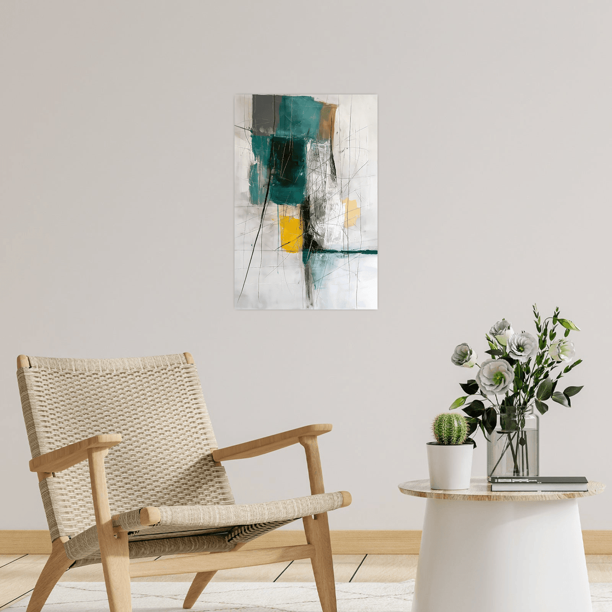 Infinity II - ArtDeco Canvas