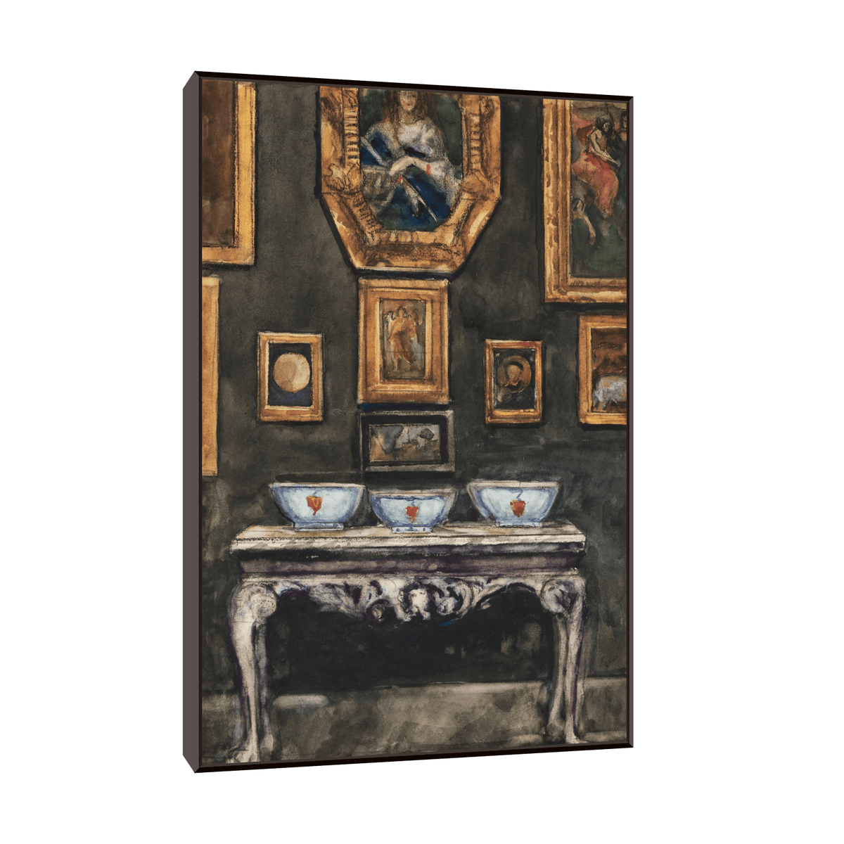 Interior at Windlestone, Sir William Eden - ArtDeco Canvas