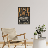 Interior at Windlestone, Sir William Eden - ArtDeco Canvas