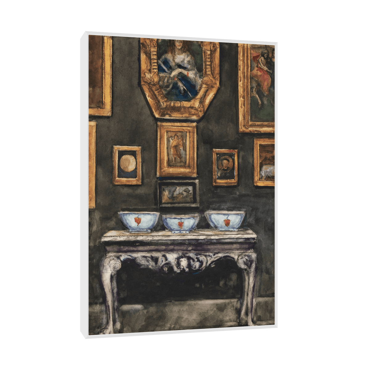 Interior at Windlestone, Sir William Eden - ArtDeco Canvas