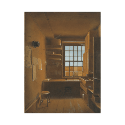 Interior of a Lottery, James Kidder - ArtDeco Canvas