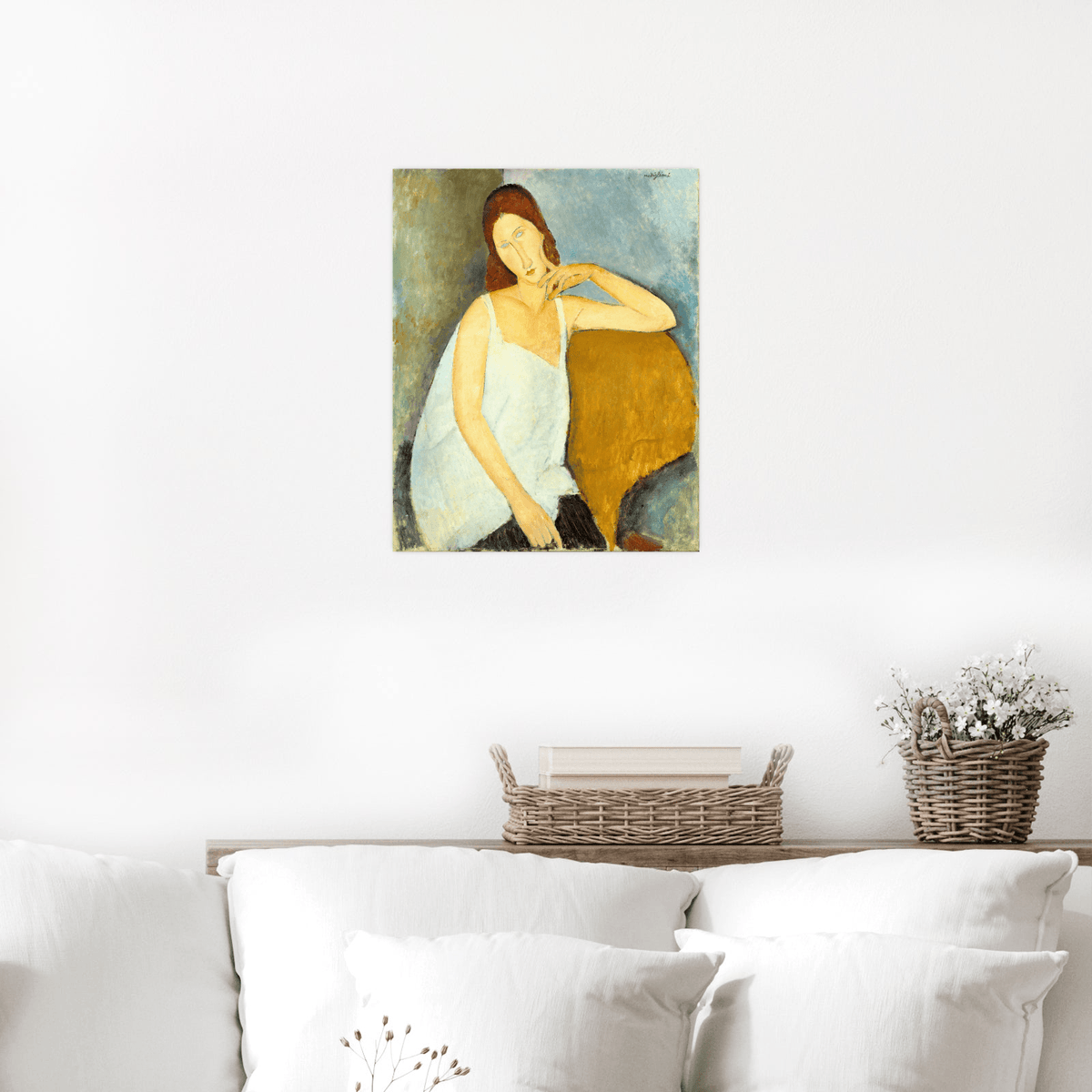 Jeanne Hébuterne, Amedeo Modigliani - ArtDeco Canvas