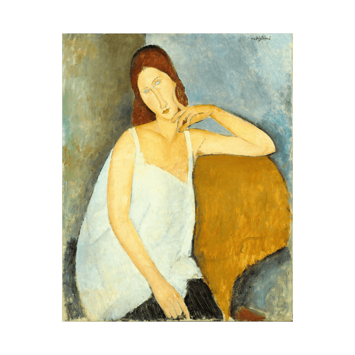 Jeanne Hébuterne, Amedeo Modigliani - ArtDeco Canvas