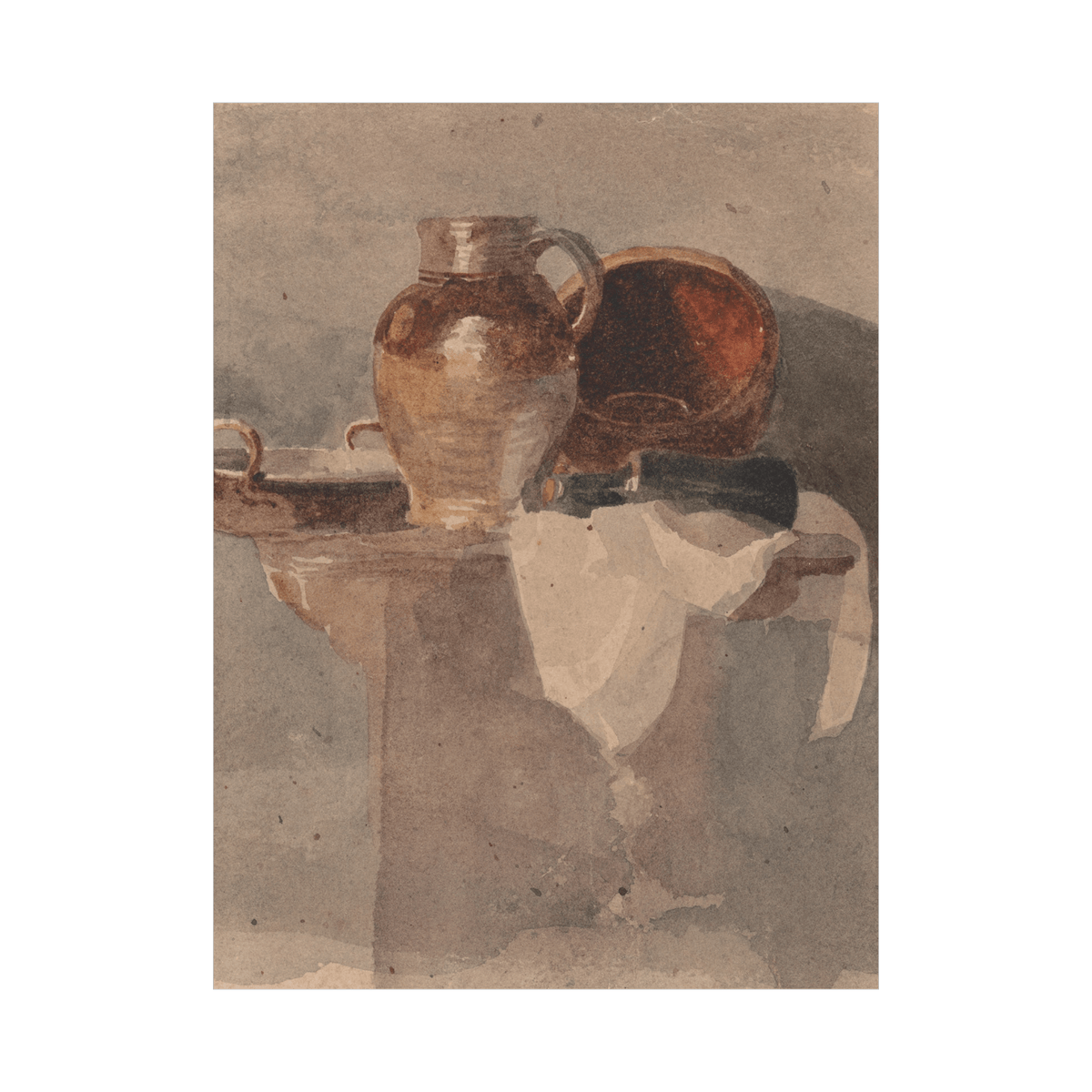 Jug and Copper, Pan Peter DeWint - ArtDeco Canvas