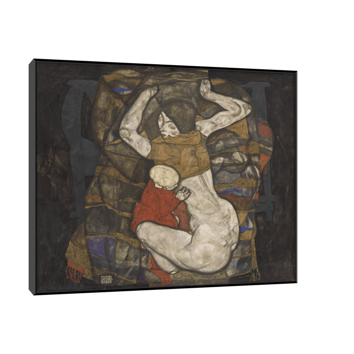 Junge Mutter, Egon Schiele - ArtDeco Canvas