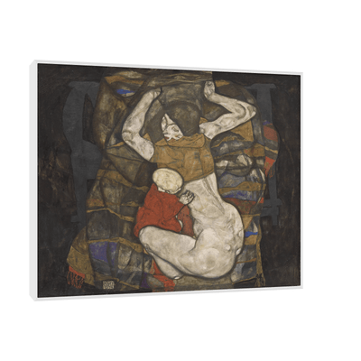 Junge Mutter, Egon Schiele - ArtDeco Canvas
