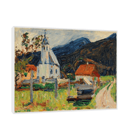 Kochel—Dorfkirche, Wassily Kandinsky - ArtDeco Canvas