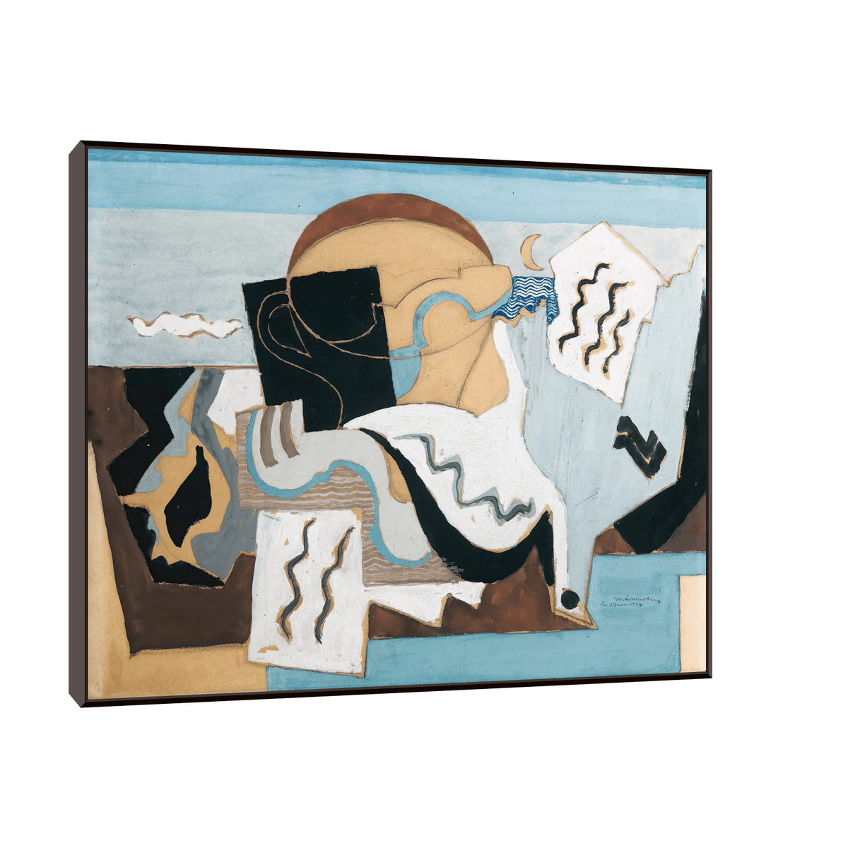 La Colombe Poignardée, Louis Marcoussis - ArtDeco Canvas