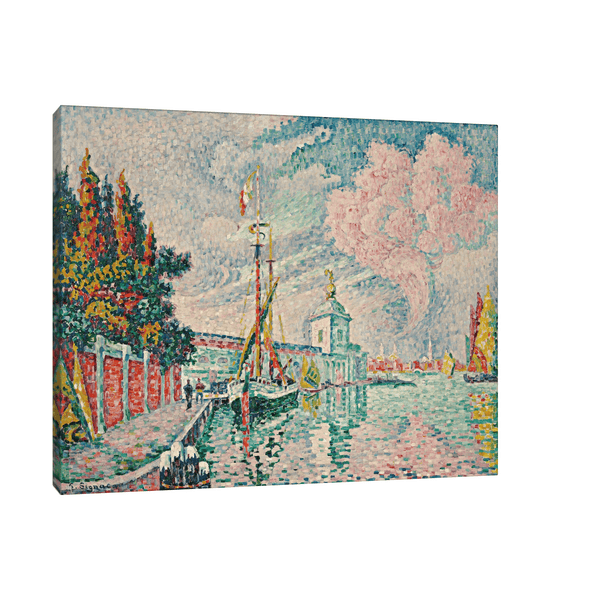 La Dogana, Venise, Paul Signac - ArtDeco Canvas