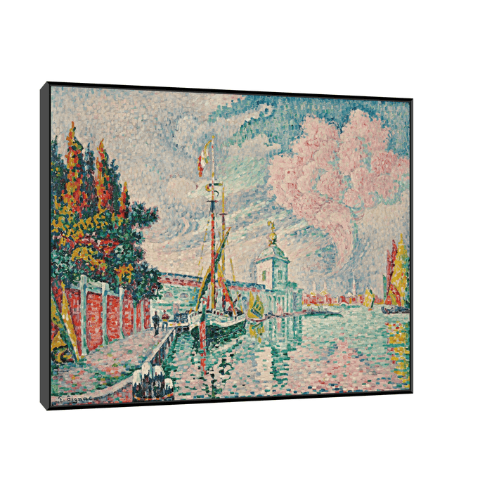 La Dogana, Venise, Paul Signac - ArtDeco Canvas