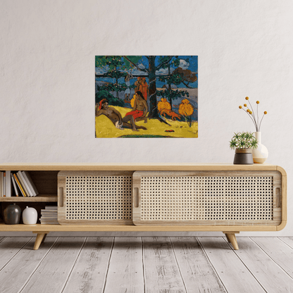 La Femme Aux Mangos, Paul Gauguin - ArtDeco Canvas