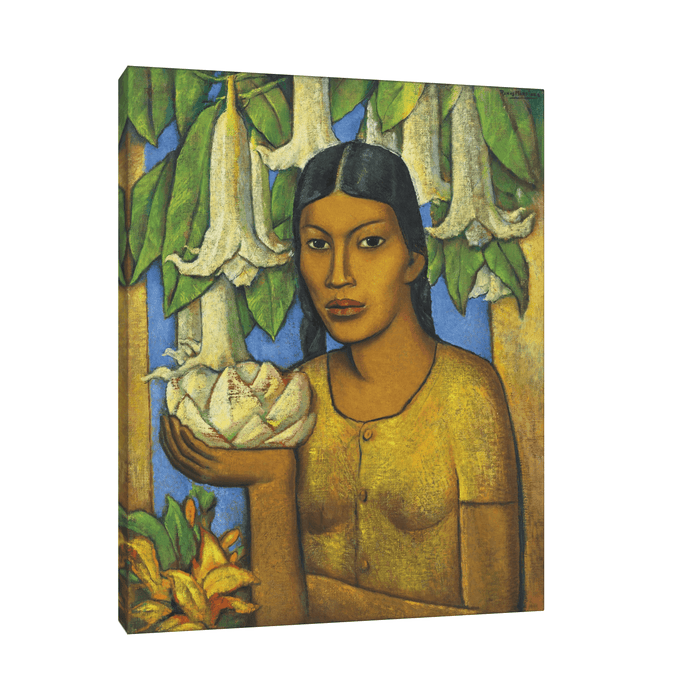 La India de los floripondios, Alfredo Ramos Martínez - ArtDeco Canvas