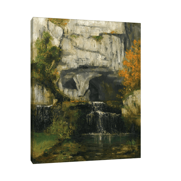 La Source Du Lison, Gustave Courbet - ArtDeco Canvas