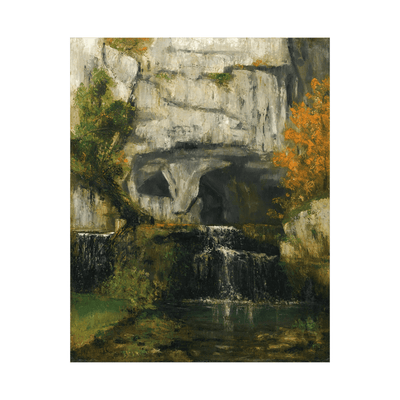 La Source Du Lison, Gustave Courbet