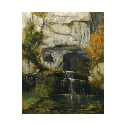La Source Du Lison, Gustave Courbet - ArtDeco Canvas