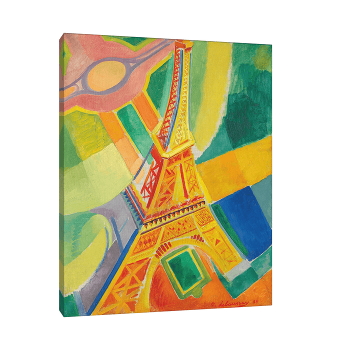 La Tour Eiffel, Robert Delaunay - ArtDeco Canvas