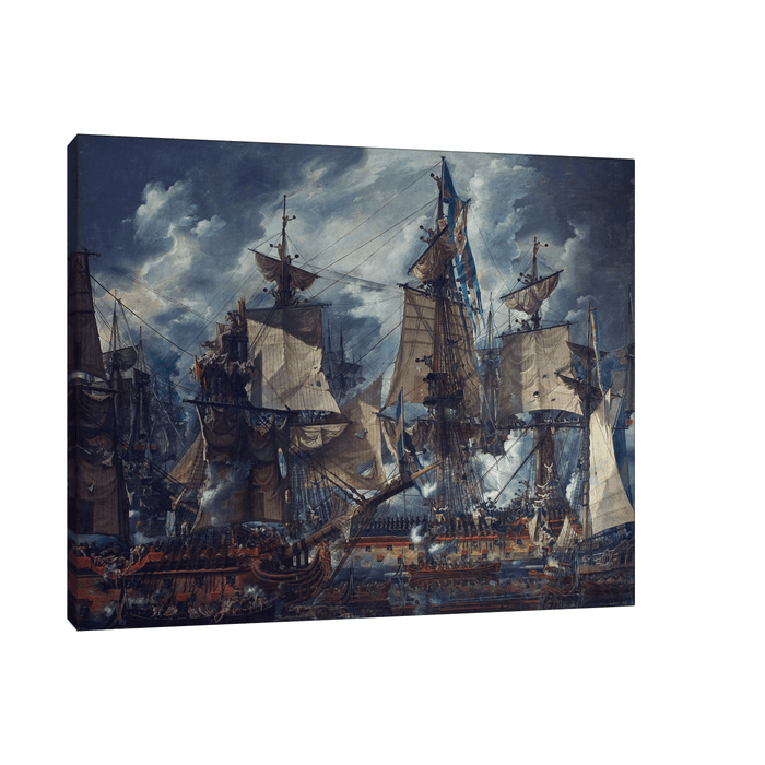 La Victoire d´Hogland, Louis Jean Desprez - ArtDeco Canvas