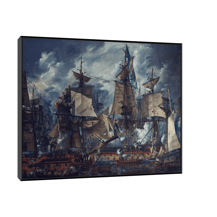 La Victoire d´Hogland, Louis Jean Desprez - ArtDeco Canvas