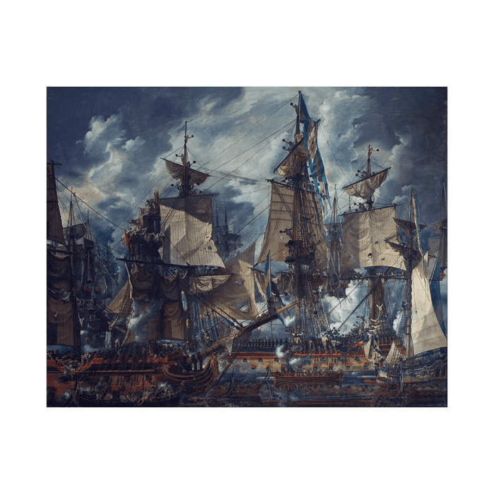 La Victoire d´Hogland, Louis Jean Desprez - ArtDeco Canvas