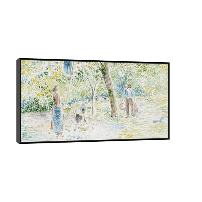 La cueillette des pommes, Camille Pissarro - ArtDeco Canvas