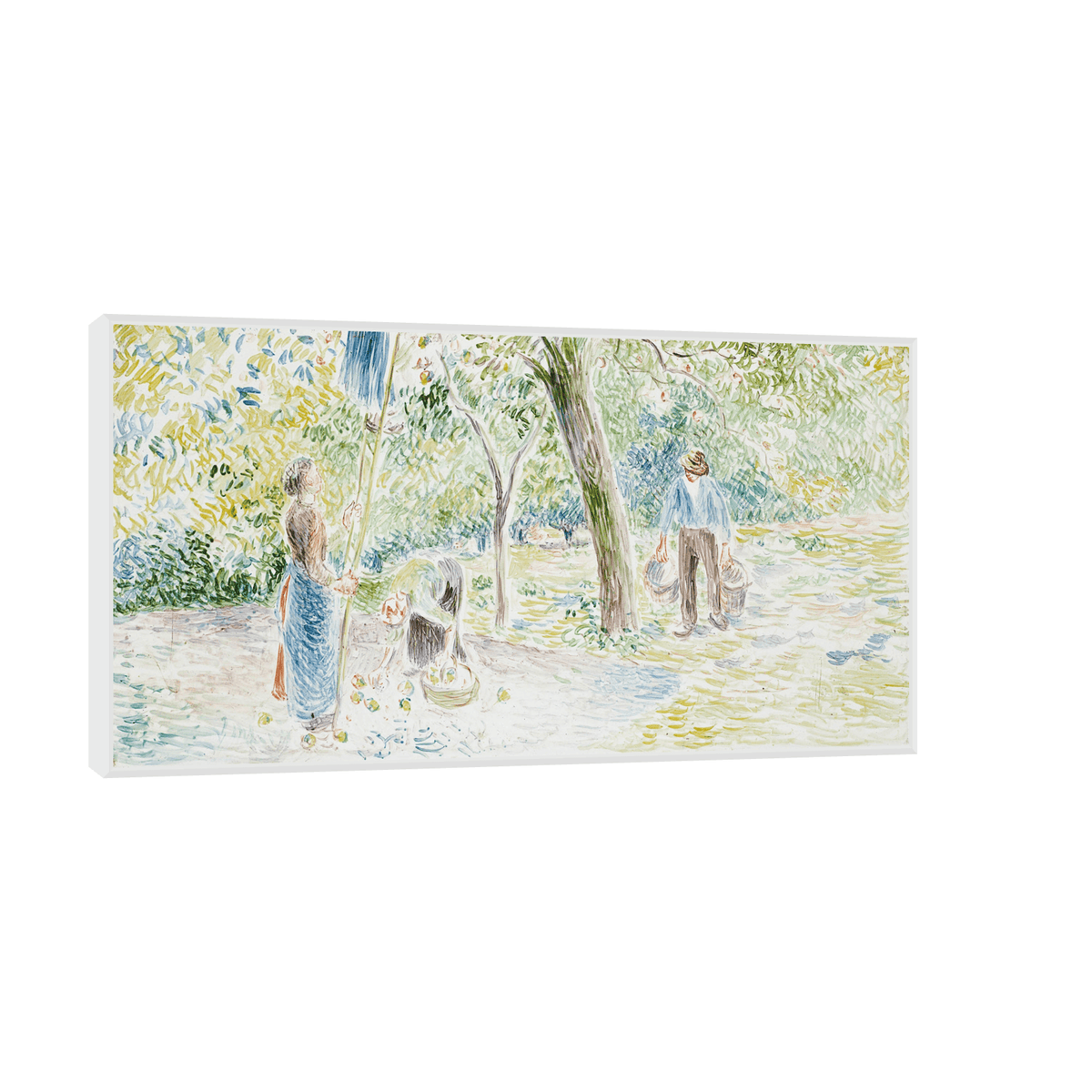 La cueillette des pommes, Camille Pissarro - ArtDeco Canvas