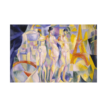 La ville de Paris, Robert Delaunay - ArtDeco Canvas