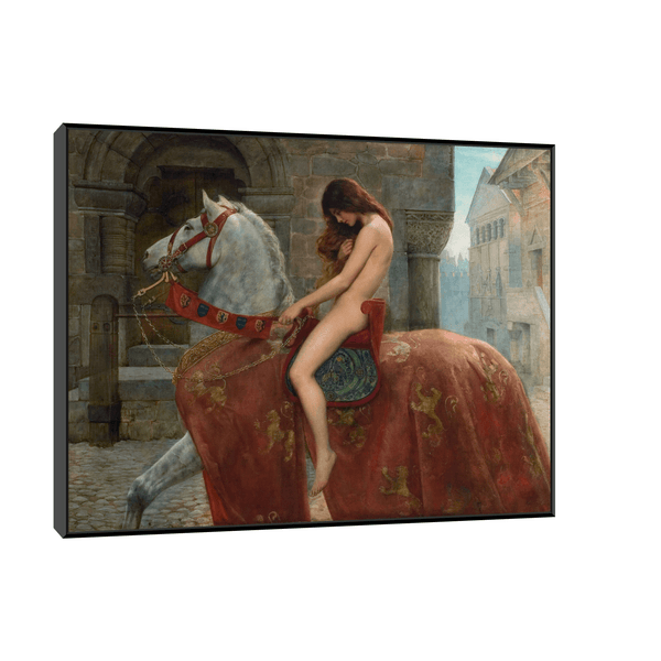 Lady Godiva, John Collier - ArtDeco Canvas