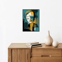 Lady in distress - ArtDeco Canvas