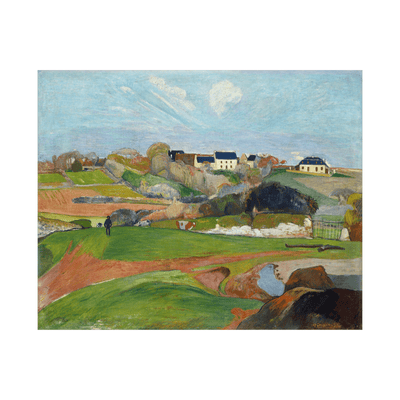 Landscape at Le Pouldu, Paul Gauguin - ArtDeco Canvas