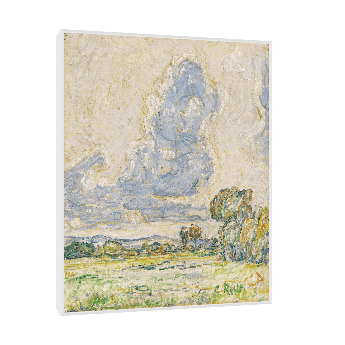 Landschaft, Christian Rohlfs - ArtDeco Canvas