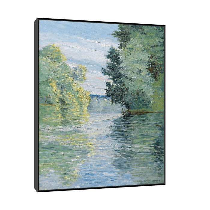 Le Petit bras de la Seine à Argenteuil, Gustave Caillebotte - ArtDeco Canvas