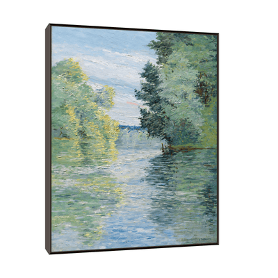 Le Petit bras de la Seine à Argenteuil, Gustave Caillebotte - ArtDeco Canvas