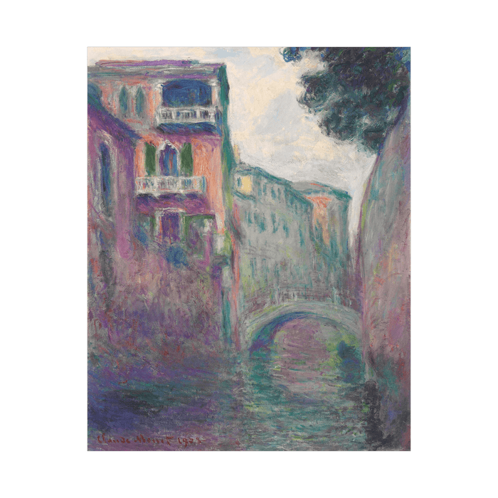 Le Rio de la Salute, Claude Monet - ArtDeco Canvas