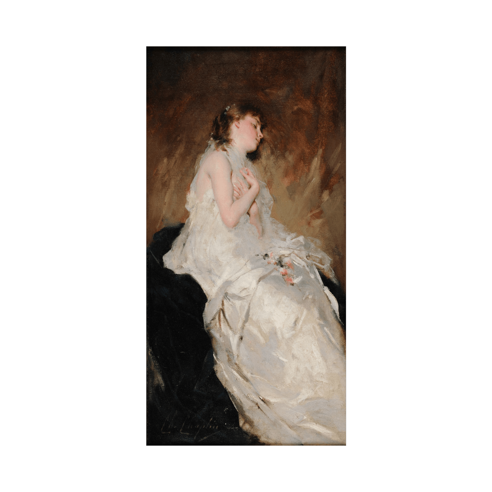 Le Sommeil, Charles Chaplin - ArtDeco Canvas