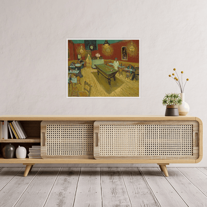 Le café de nuit, Vincent van Gogh - ArtDeco Canvas