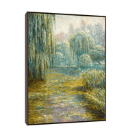 Le jardin à Giverny, Blanche Hoschedé-Monet - ArtDeco Canvas